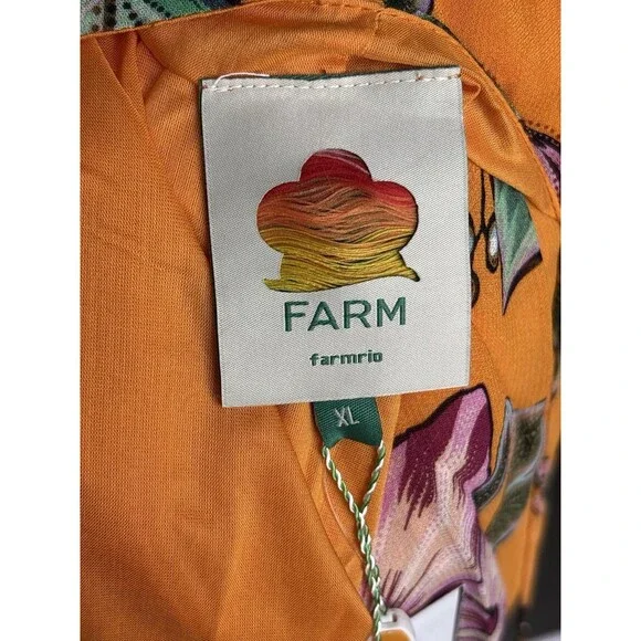 knee length dresses for ladies Farm Rio Pink Flower Maxi Dress – Monelle Vermont main image 1